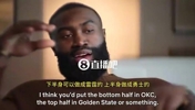 布朗:杜兰特的雕像可以放在他家门口!下半身雷霆,上半身勇士!
